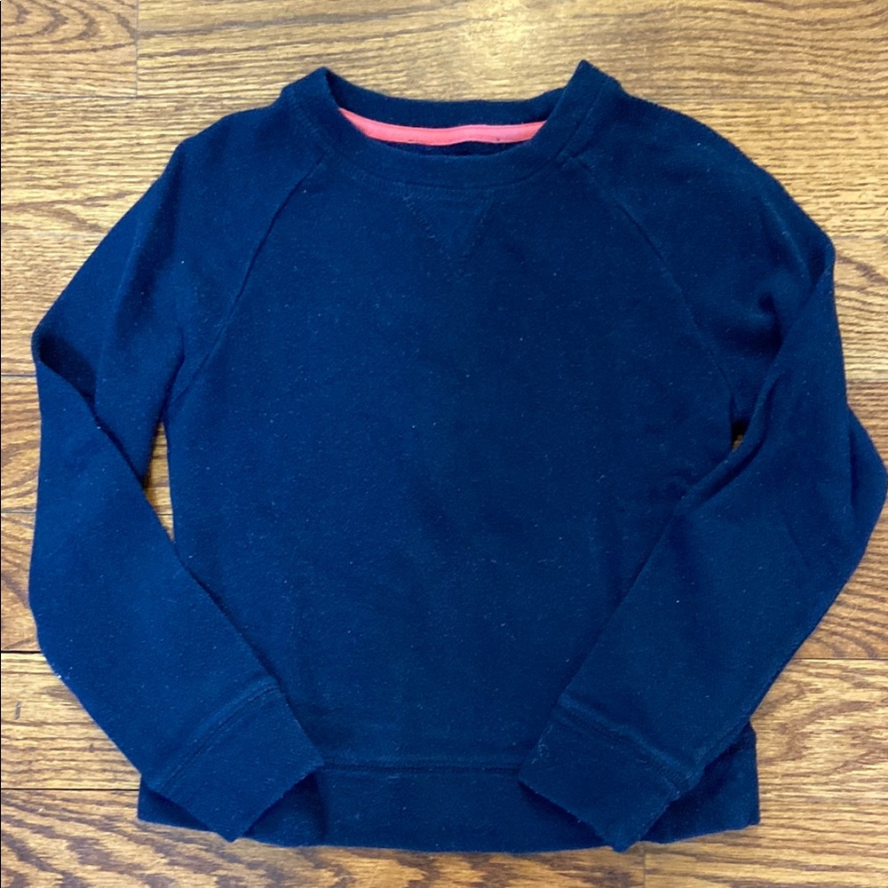 Crewcuts Miles of Smiles cotton terry crewneck sweatshirt